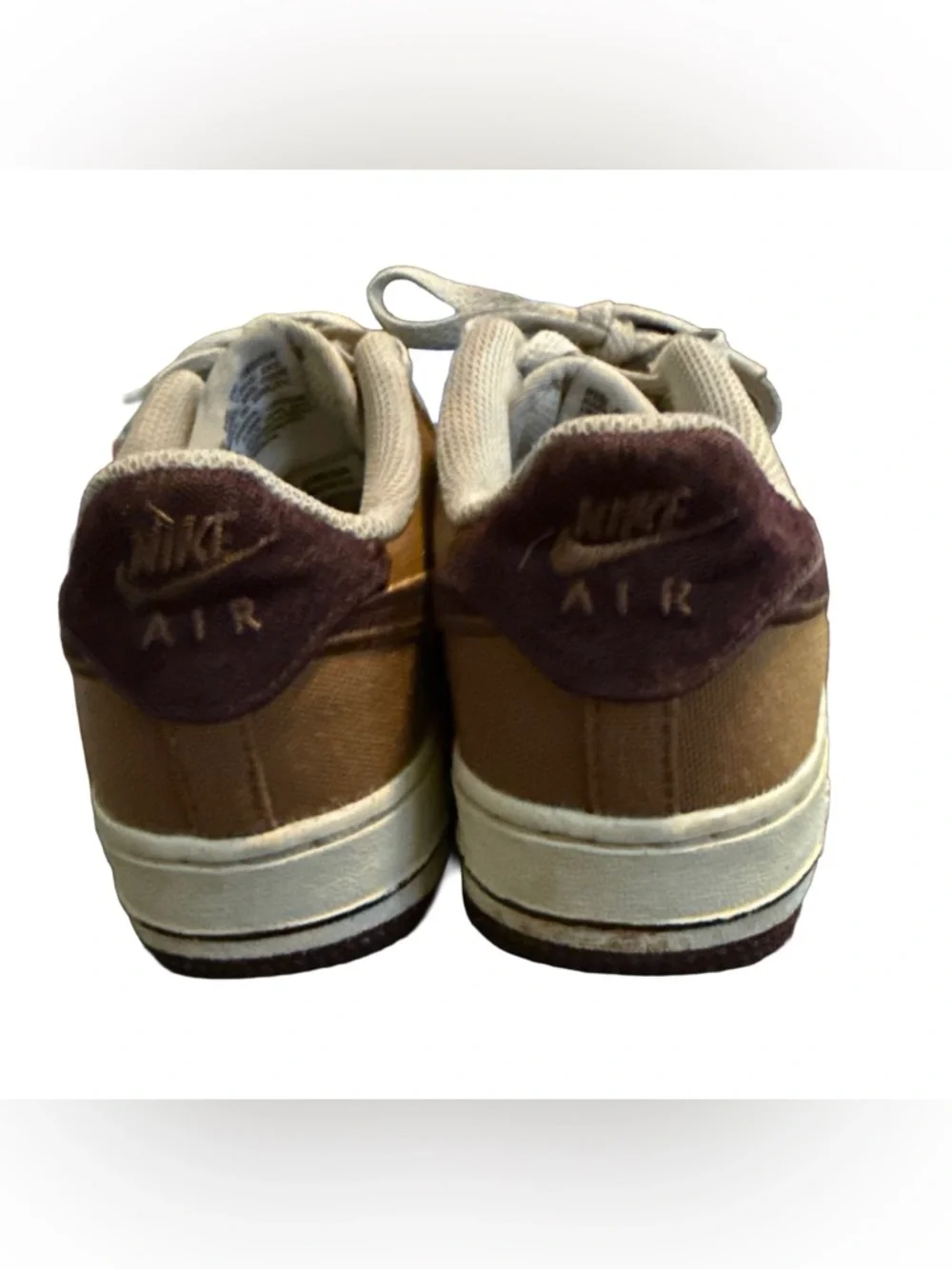 Nike Air Force 1 LV8 Light British Tan Sneakers for Kids Size 3 Year, FN4731-200